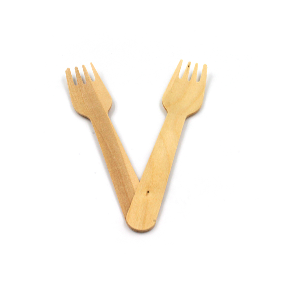 Wooden Cutlery, Birchwood fork