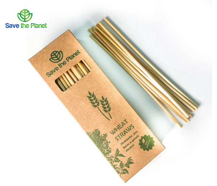 wheat straw - disposable straw - eco friendly straw - save the planet - gluten free straw