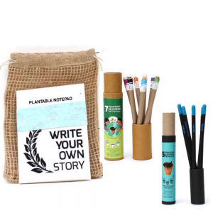 Plantable stationery kit