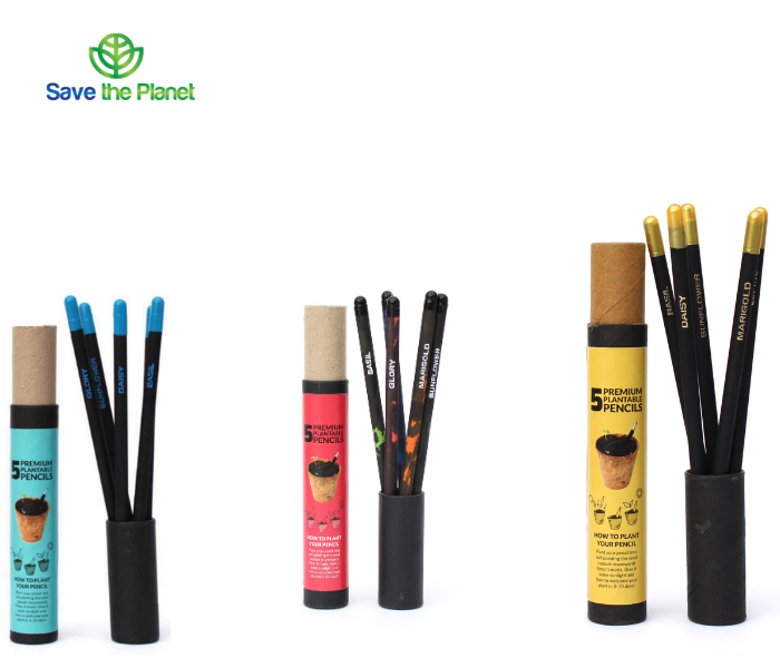 Ecofriendly pencils plantable pencils gifts corporate gifts ecofriendly gifts save the planet