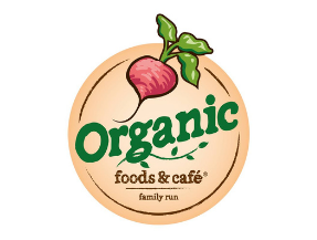 organic food and cafe - Logo